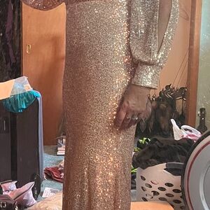 Rose Gold Party Dress